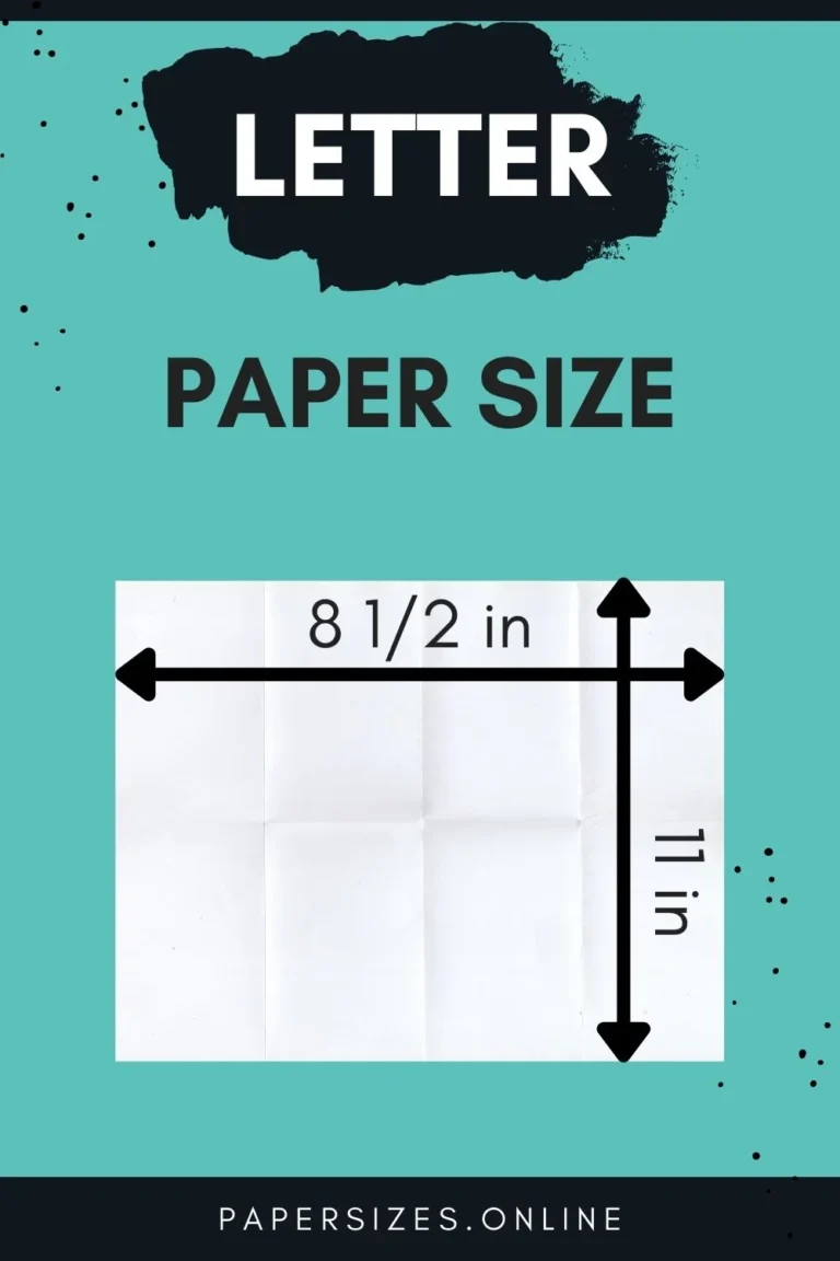 Letter Size Paper